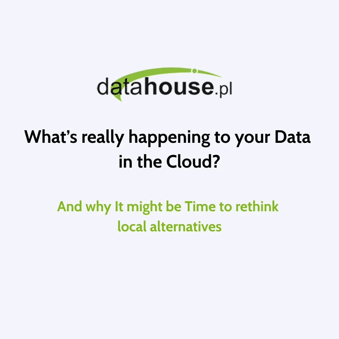 What’s really happening to your Data in the Cloud?