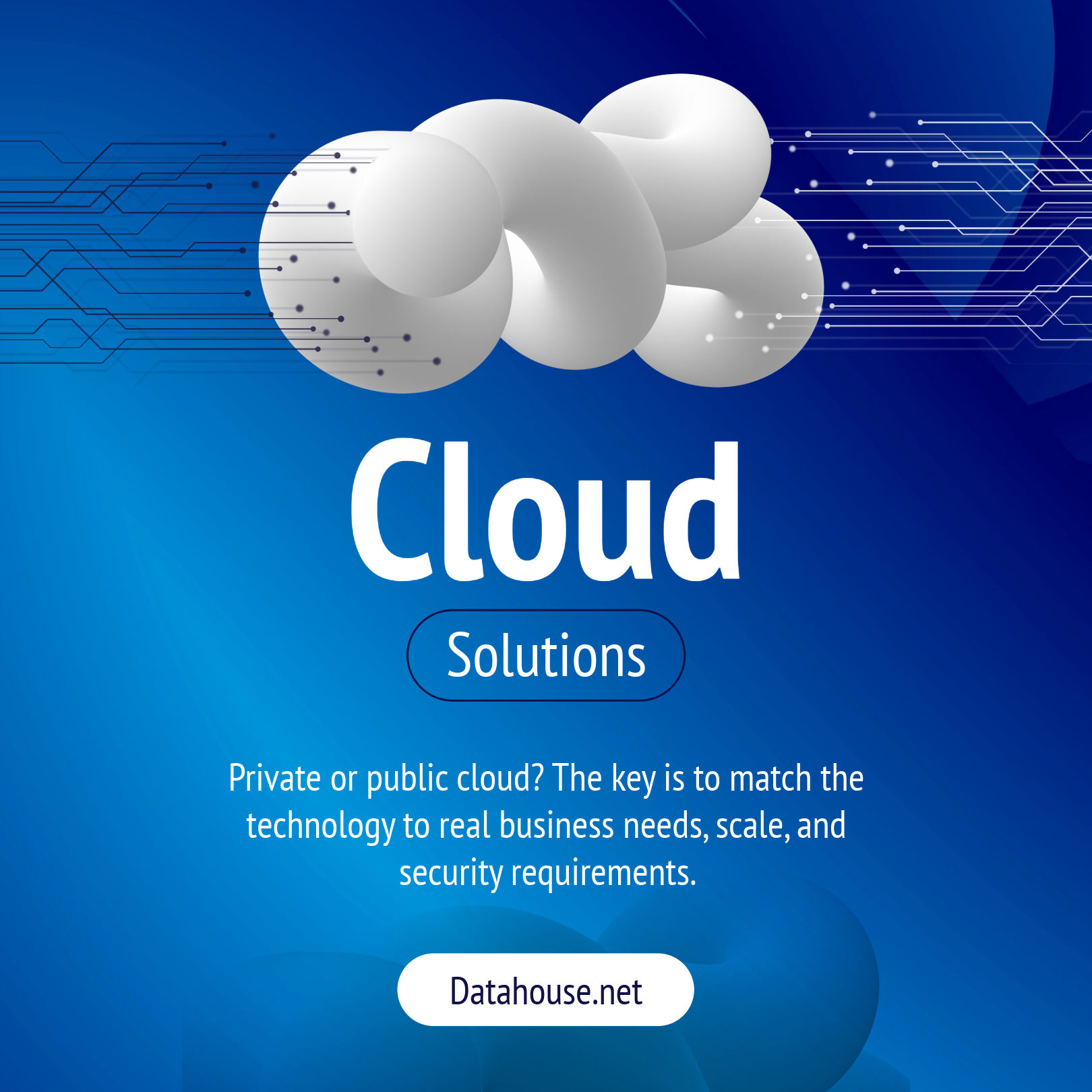 Private and public cloud – differences, benefits, and choosing the best solution